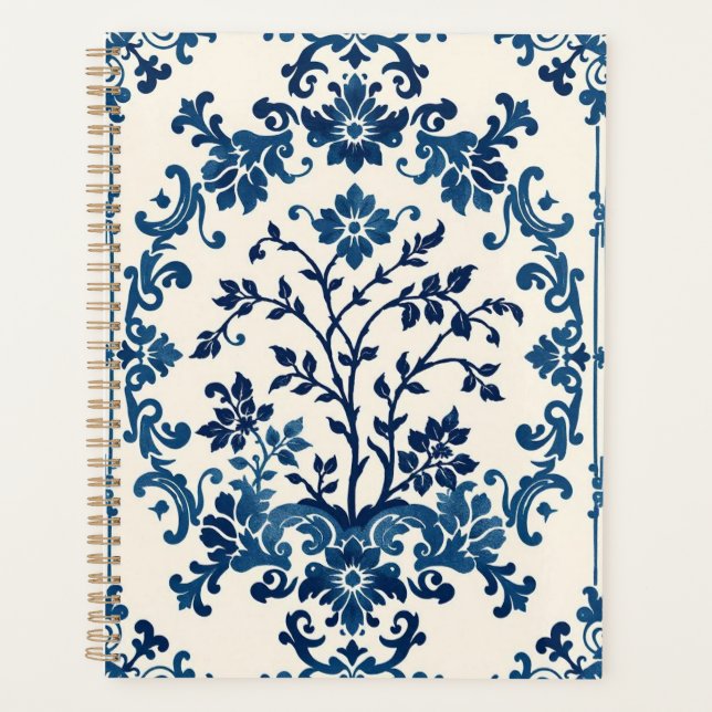 Agenda Impresión de porcelana Blue Willow (Anverso)