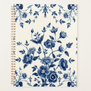 Agenda Impresión de porcelana Vintage Blue Willow