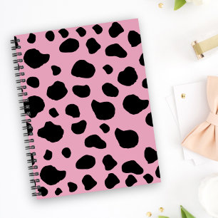 Agenda Impresión de vaca, patrón de vaca, puntos de vaca,