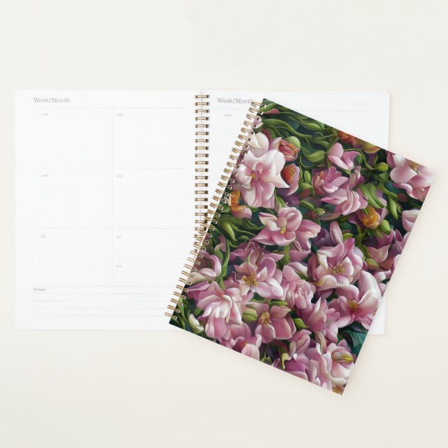 Agenda Impresiones de flores silvestres (Demostración)
