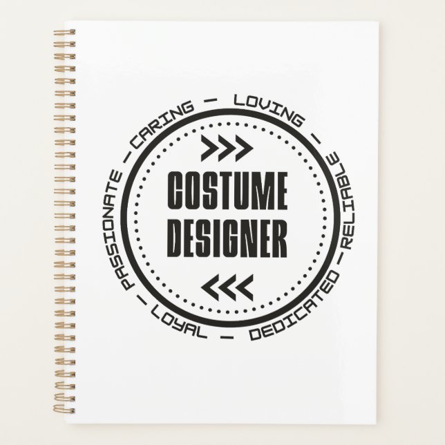 Agenda Increíble diseñador de disfraces (Anverso)