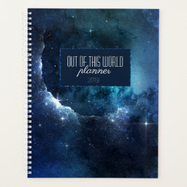 Agenda Indigo Star Galaxy Starfield Planner