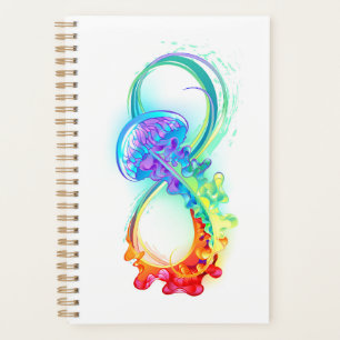 Agenda Infinidad con las medusas del arcoiris
