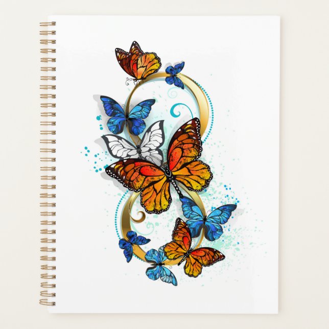 Agenda Infinidad de Mariposas Monarca (Anverso)