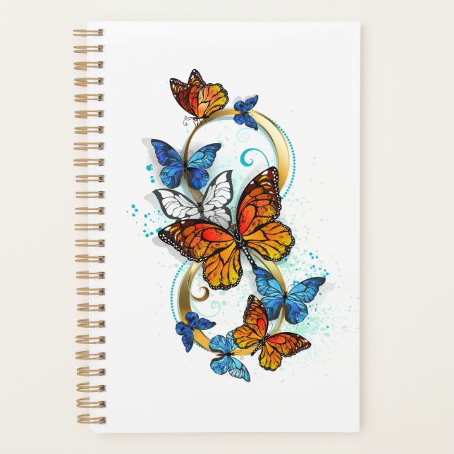 Agenda Infinidad de mariposas monarca (Anverso)