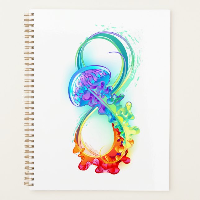 Agenda Infinity with Rainbow Jellyfish (Anverso)