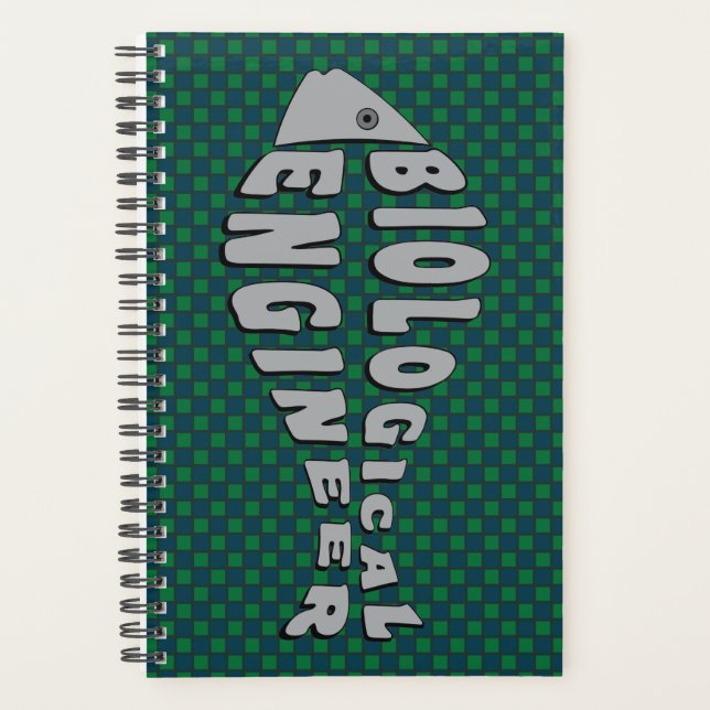 Agenda Ingeniero Biológico Gray Fish (Anverso)