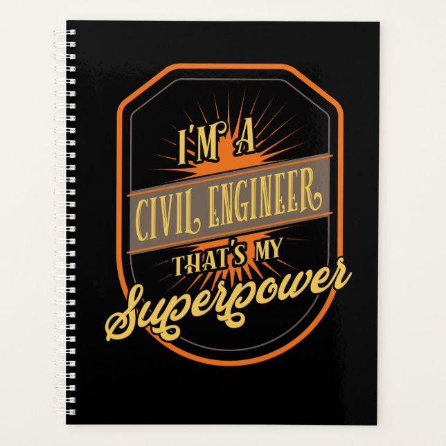 Agenda Ingeniero Civil (Anverso)