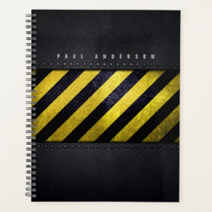 Agenda Ingeniero de construcción de franjas de peligro am