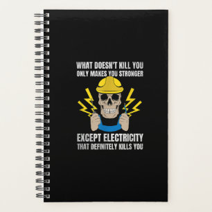 Agenda Ingeniero eléctrico de regalo de Electricista div