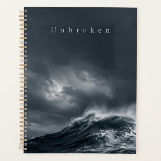 Agenda Inquebrantable - Estética de Océano Tempestuoso y