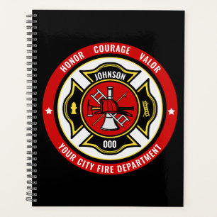 Agenda Insignia del Departamento de Bomberos de Rescate d