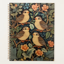 Agenda Inspiración de la naturaleza de los cuatro pequeño