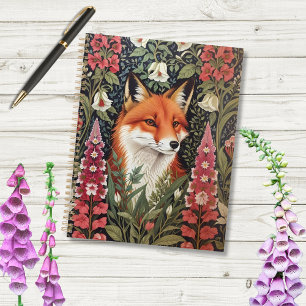 Agenda Inspiración de las flores de Fox y Foxglove Willia