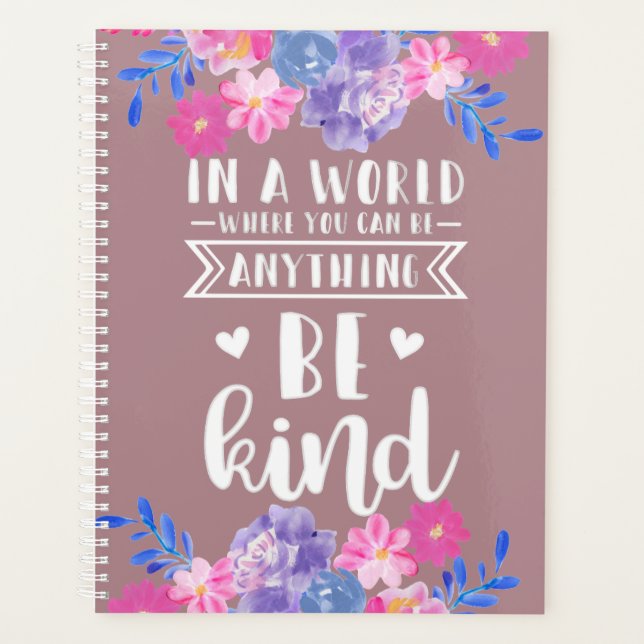 Agenda Inspirador floral (Anverso)