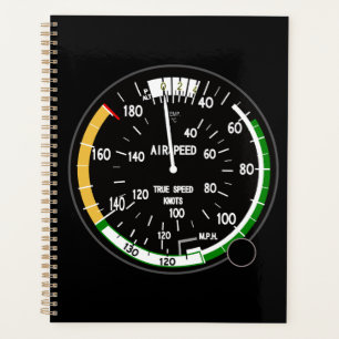 Agenda Instrumento de vuelo del indicador de velocidad de
