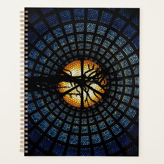 Agenda Intenso Cósmico Energia Arbórea Estilo Espiritual (Anverso)