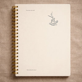 Agenda Introvert Gift Minimalist Line Art Planner