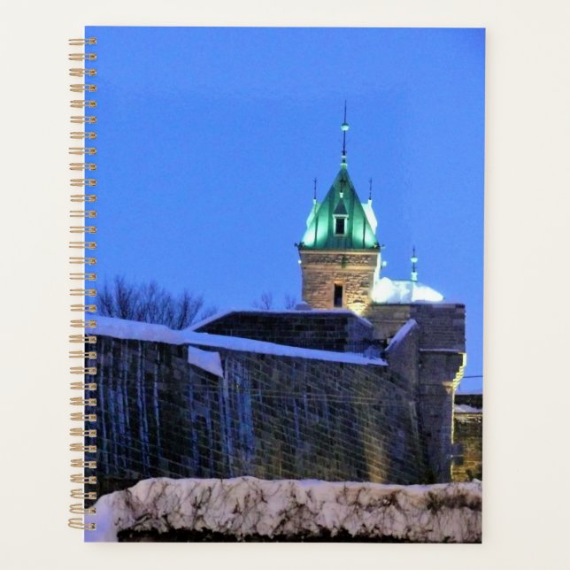 Agenda Invierno en Quebec, Canadá (Anverso)