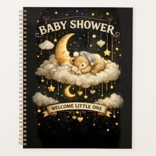 Agenda Invitación de aventura para baby shower