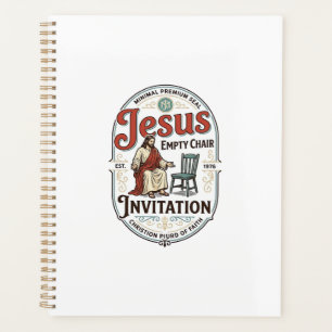 Agenda Invitación de silla vacía de Jesús Invitación de s