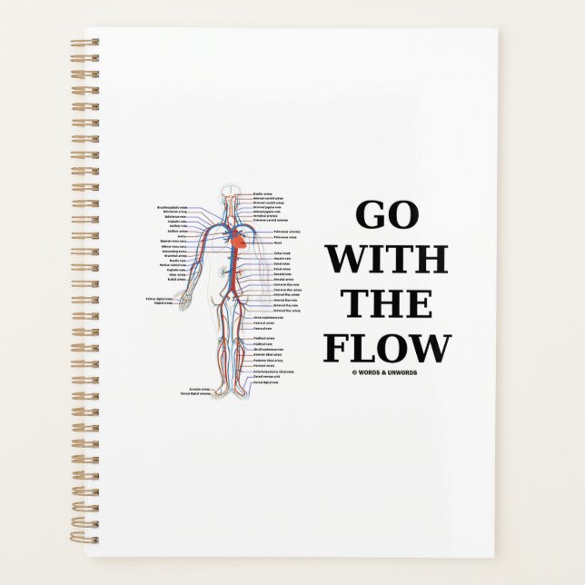 Agenda Ir Con El Sistema Circulatorio De Flujo (Anverso)