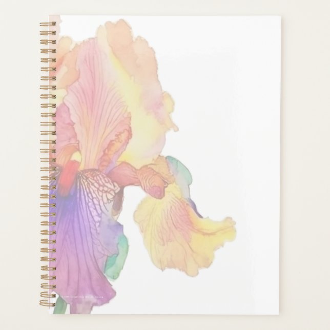 Agenda Iris colorido (Anverso)