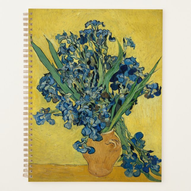 Agenda Irises - Bella Artes Vincent van Gogh (Anverso)