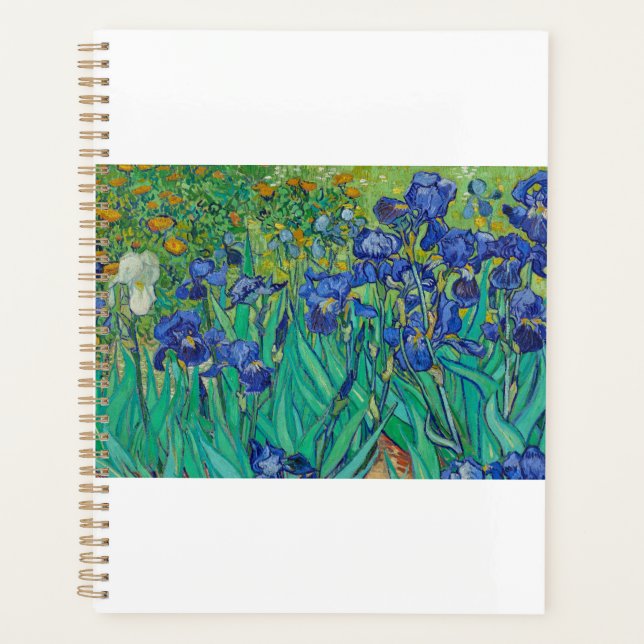 Agenda Irises de Vincent van Gogh (Anverso)