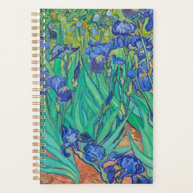 Agenda Irises Vincent van Gogh (Anverso)
