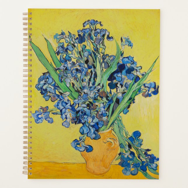 Agenda Irises Vincent van Gogh (Anverso)