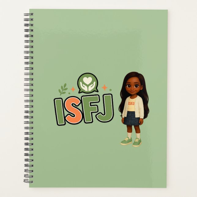 Agenda ISFJ — A Guardiã da Harmonia (Anverso)