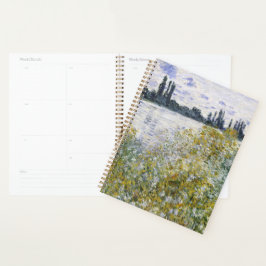 Agenda Isla de flores cerca de Vétheuil, Claude Monet