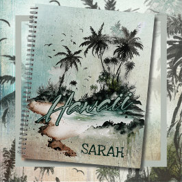 Agenda Isla Hawaii Tropical Palm Tree