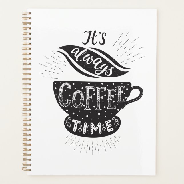 Agenda It Is Always Coffee Time (Anverso)