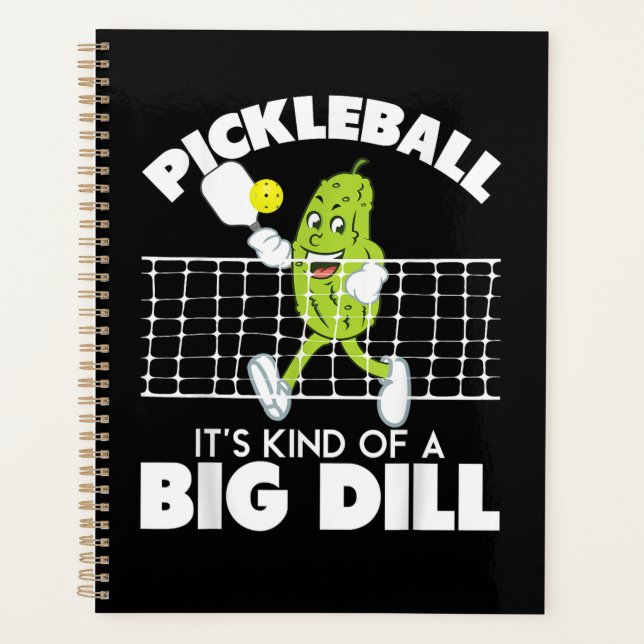 Agenda It's Kind of A Big Dill - Funny Pickleball Paddle (Anverso)