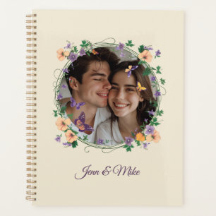 Agenda Ivy romántico y mariposas