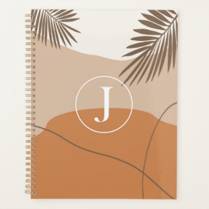 Agenda J - Letra monográfica inicial J Diseño abstracto