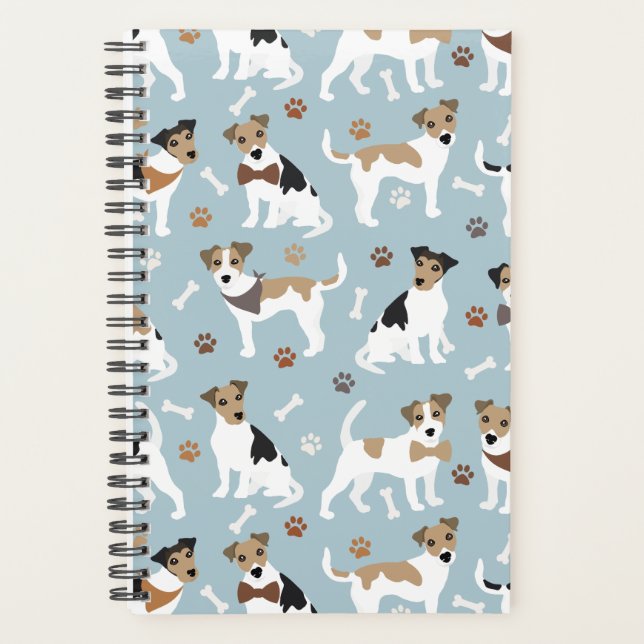 Agenda Jack Russell Terrier Paws and Bones (Anverso)