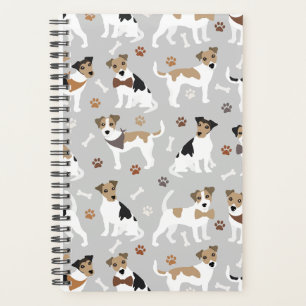 Agenda Jack Russell Terrier Paws and Bones Planner