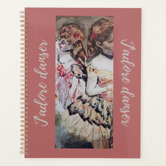 Agenda J'adore danser (Anverso)