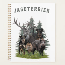 Agenda Jagdterrier Pegatina Monstruo de vidrio de almohad