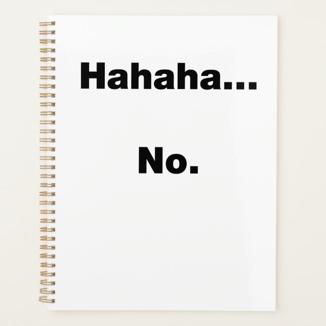 Agenda Jajaja...no (Anverso)