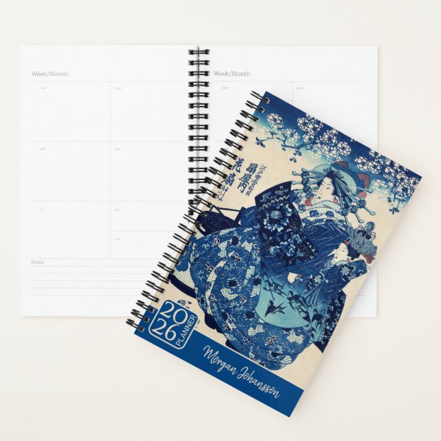 Agenda Japanese Ukiyo-e – Utagawa Kuniyoshi – Custom Text (Demostración)