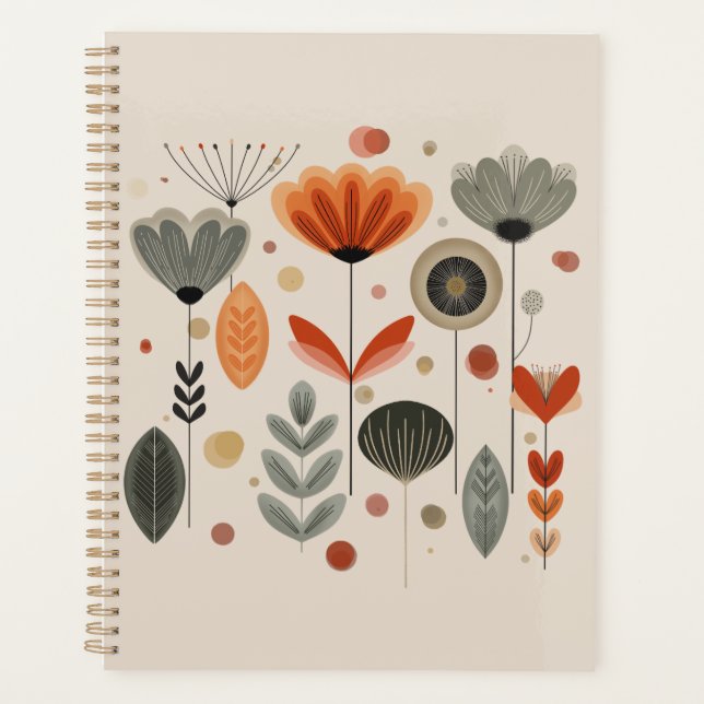Agenda Jardín Boho (Anverso)
