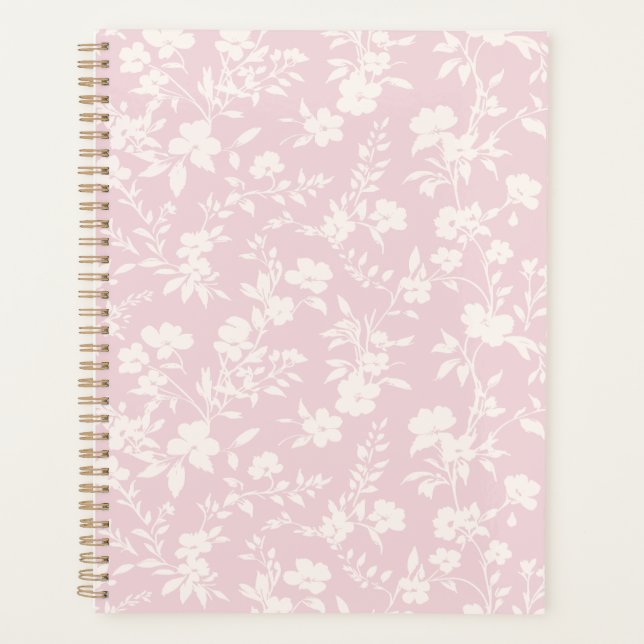 Agenda Jardín Botánico Neutral - Rosa Rubor (Anverso)
