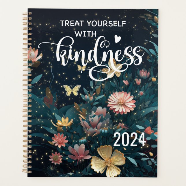 Agenda Jardín de flores (Anverso)