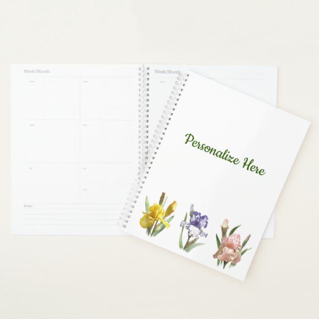 Agenda Jardín de flores de lirio (Demostración)