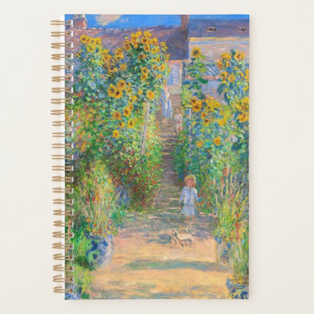Agenda Jardín de flores Monet (Anverso)