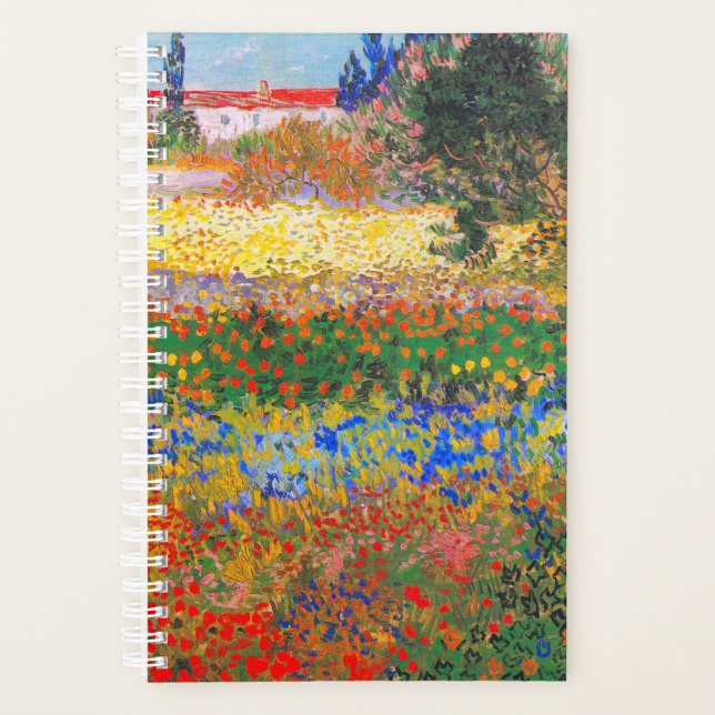 Agenda Jardín de flores Vincent Van Gogh (Anverso)